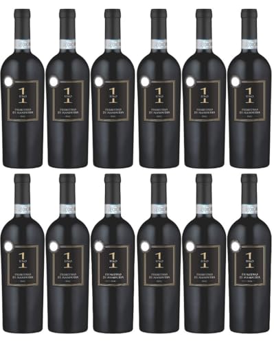 Uno Primitivo di Manduria (12 x 0,75 l) von Masseria la Volpe