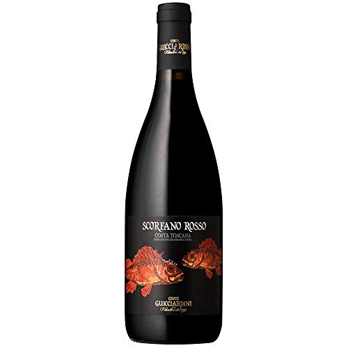 Scorfano Rosso Maremma Toscana DOC - Italienischer Rotwein (1 flasche 75 cl.) von Massi di Mandorlaia