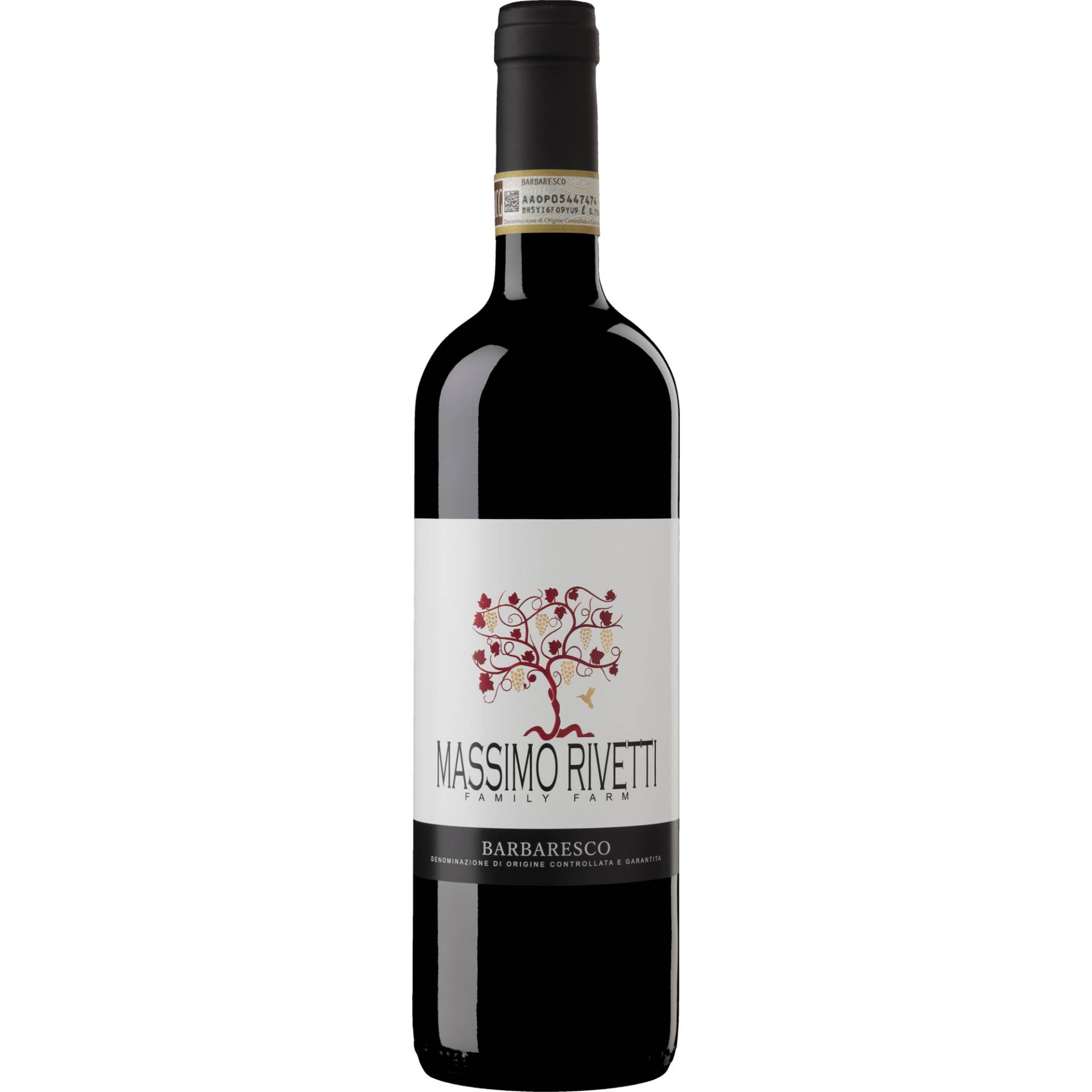 Massimo Rivetti Barbaresco Bio, Barbaresco DOCG, Piemont, 2020, Rotwein von Massimo Rivetti / Via Rivetti, 22 / I - 12052 Neive (CN) / Piemont