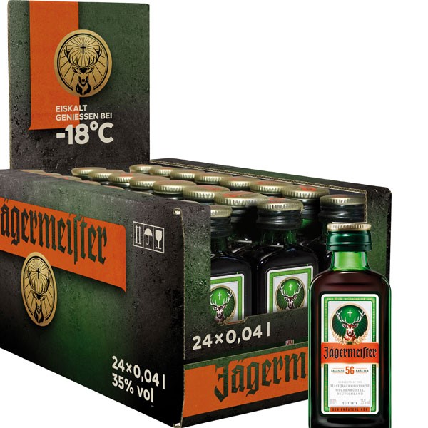 Jägermeister 35% vol. 40 ml von Mast-Jägermeister