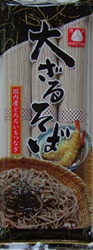 Masudaya gro?e kalte Soba-Nudeln mit Dip-Sauce 360gX5 St?cke von Masudaya