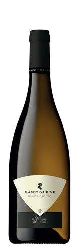 Masùt da Rive Pinot Grigio Isonzo Weißwein Italien (3 flaschen x 75cl) -cz von Masùt da Rive
