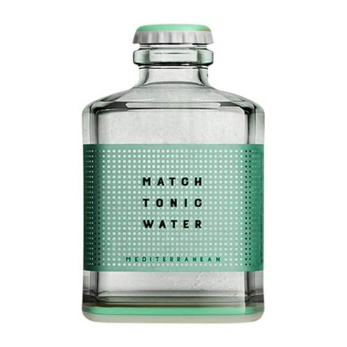 Getränke und Mixer 24 Einheiten Box Match Tonic Water Mediterranean Kleine Flasche 20 cl Getränke und Mixer 24 Einheiten Box Match Tonic Water Mediterranean Kleine Flasche 20 cl