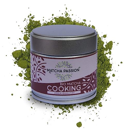 MATCHA PASSION Bio Matcha Cooking 30g Pulver - Koch Qualität aus Kagoshima Japan - zum Kochen & Backen geeignet - Vegan - Superfood MATCHA PASSION Bio Matcha Cooking 30g Pulver - Koch Qualität aus Kagoshima Japan - zum Kochen & Backen geeignet - Vegan - Superfood von Matcha Passion