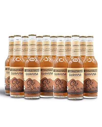 Guayusa - das Original (12x330ml) das koffeinreichste Teeblatt der Welt - Energydrink Alternative aus rein natürlichen Zutaten [bio, vergan & nachhaltig] - Kalorienarm & nur mit Agave gesüsst von Matchachin