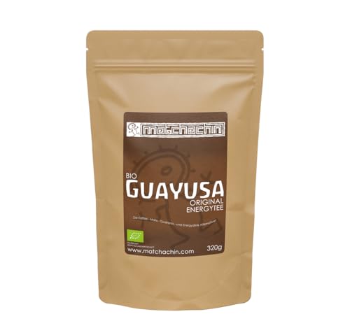 320g BIGPACK Guayusa Energytee BIO von Matchachin - Das Original, mit viel Koffein aus dem Amazonas Regenwald von Matchachin