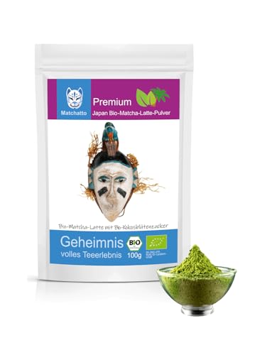 Matchatto | Matcha Latte Pulver 100g | Matcha Grüntee aus Japan mit einem Hauch Kokosblütenzucker einfach zu mixen für den perfekten Latte Genuss Matchatto | Matcha Latte Pulver 100g | Matcha Grüntee aus Japan mit einem Hauch Kokosblütenzucker einfach zu mixen für den perfekten Latte Genuss von Matchatto