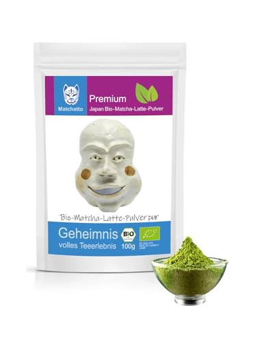 Matchatto | Matcha Latte Pulver ohne Zucker 100g | Matcha Grüntee aus Japan | ideal zu Milch oder pflanzlichen Alternativen | einfach zu mixen für den perfekten Latte Genuss Matchatto | Matcha Latte Pulver ohne Zucker 100g | Matcha Grüntee aus Japan | ideal zu Milch oder pflanzlichen Alternativen | einfach zu mixen für den perfekten Latte Genuss von Matchatto