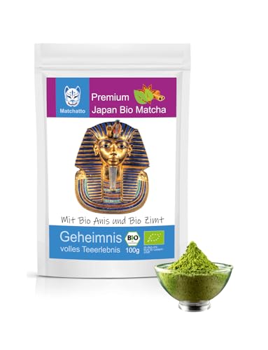 Matchatto | Matcha Tee Anis & Zimt 100g | natürlicher Grüntee aus Japan mit leicht-süßlicher & würziger Anis-Zimt-Mischung für wohlige Geborgenheit Matchatto | Matcha Tee Anis & Zimt 100g | natürlicher Grüntee aus Japan mit leicht-süßlicher & würziger Anis-Zimt-Mischung für wohlige Geborgenheit von Matchatto