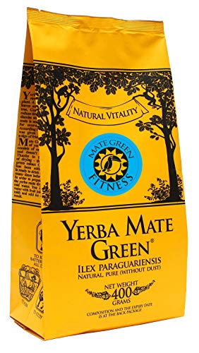 Mate Green Yerba 'Fitness' Brasilianischer Mate-Tee, Traube, 400g von Mate Green