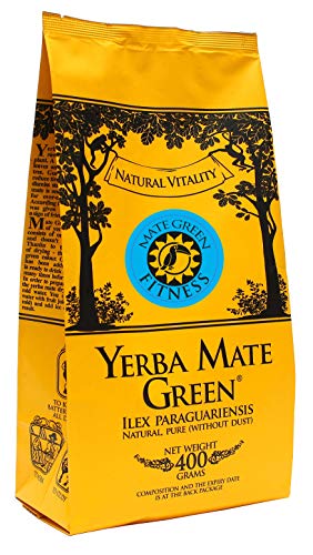 Mate Green Yerba 'Fitness' Brasilianischer Mate-Tee, Traube, 400g Mate Green Yerba 'Fitness' Brasilianischer Mate-Tee, Traube, 400g von Mate Green