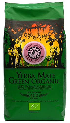 Premium Bio Yerba Mate Tee I Floresta | Fruity, strong infusions | Revitalization and strength | Organic, natural blend, 400g von Mate Green