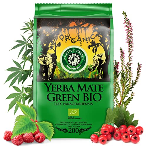 Yerba Mate Tee BIO Organic ● Mate-Tee Positive Energy ● 200g Frisches brasilianisches Mate Tee ● Ungeröstet, mit warmer Luft getrocknet ● Nur Bio Zutaten ● Grüner Yerba Mate-Tee lose leaf Yerba Mate Tee BIO Organic ● Mate-Tee Positive Energy ● 200g Frisches brasilianisches Mate Tee ● Ungeröstet, mit warmer Luft getrocknet ● Nur Bio Zutaten ● Grüner Yerba Mate-Tee lose leaf von Mate Green