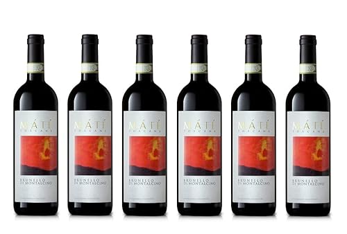 6x 0,75l - Máté - Brunello di Montalcino D.O.C.G. - Toscana - Italien - Rotwein trocken von Máté