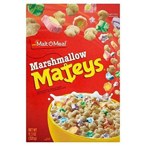 Malt O Meal Marshmallow-Mateys, 320 g, 2 Stück von Mateys