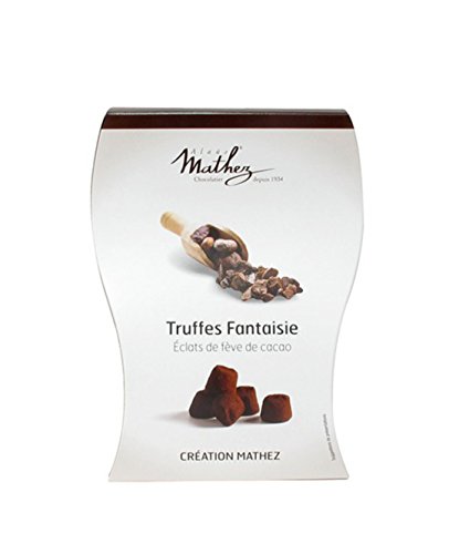 Trüffelpralinés m. Kakaobohnen Mathez Truffes Fantaisie von Mathez Chocolatier