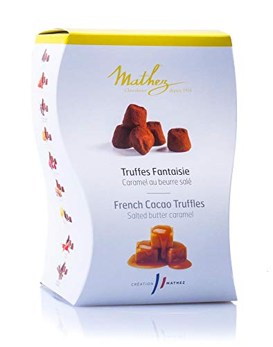 Trüffelpralinés m. gesalzenem Karamel Mathez Truffes Fantaisie von Chocolat Mathez