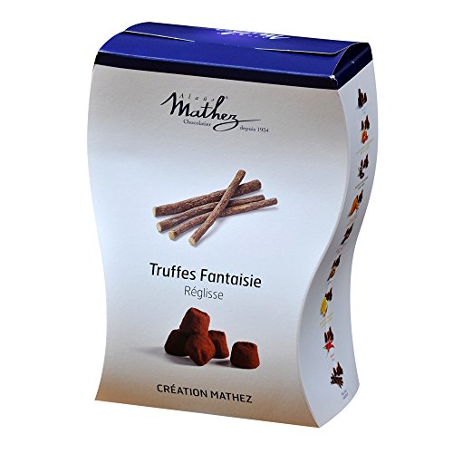 Mathez Schokoladentrüffel Trüffelpralinés mit Lakritz 250g von Chocolat Mathez