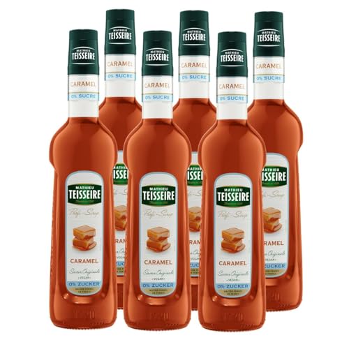 Mathieu Teisseire Caramel Sirup 0% Zucker 6 x 700ml von Mathieu Teisseire