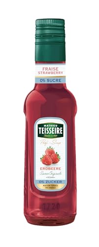 Mathieu Teisseire Erdbeer Sirup 0% Zucker 1 x 250ml von Mathieu Teisseire