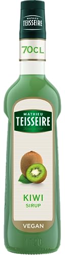 Mathieu Teisseire Kiwi Sirup, für Getränke, Erfrischungsgetränke, Cocktails und Desserts, Flasche 70 cl von Mathieu Teisseire