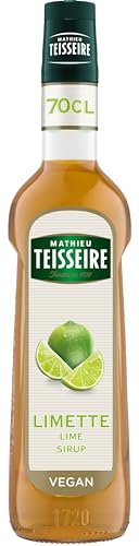 Mathieu Teisseire Limette Sirup, für Getränke, Erfrischungsgetränke, Cocktails und Desserts, Flasche 70 cl von Mathieu Teisseire