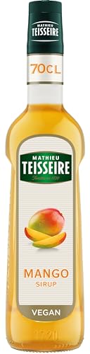 Mathieu Teisseire Mango Sirup, für Getränke, Erfrischungsgetränke, Cocktails und Desserts, Flasche 70 cl von Mathieu Teisseire
