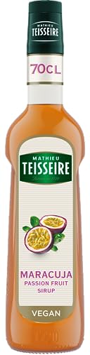 Mathieu Teisseire Passionsfrucht Sirup, für Getränke, Erfrischungsgetränke, Cocktails und Desserts, Flasche 70 cl von Mathieu Teisseire