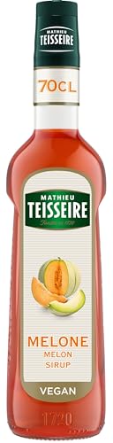 Mathieu Teisseire Melon Sirup, für Getränke, Erfrischungsgetränke, Cocktails und Desserts, Flasche 70 cl von Mathieu Teisseire