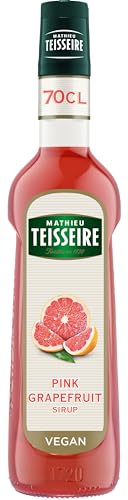 Mathieu Teisseire Pink Grapefruit Sirup, für Getränke, Erfrischungsgetränke, Cocktails und Desserts, Flasche 70 cl von Mathieu Teisseire