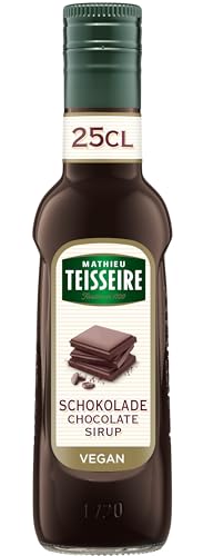 Mathieu Teisseire Schokolade Sirup, für Getränke, Erfrischungsgetränke, Cocktails, Kaffee und Desserts, Flasche 25 cl von Mathieu Teisseire