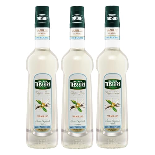 Mathieu Teisseire Vanille Sirup 0% Zucker 3 x 700ml von Mathieu Teisseire