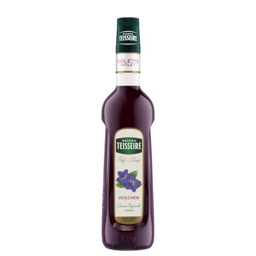 "Mathieu Teisseire Veilchen Sirup, für Getränke, Erfrischungsgetränke, Cocktails und Desserts, Flasche 70 cl " von Mathieu Teisseire
