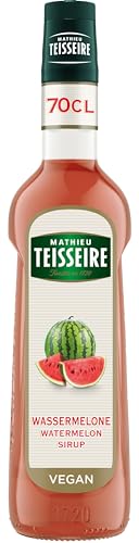 Mathieu Teisseire Wassermelone Sirup, für Getränke, Erfrischungsgetränke, Cocktails und Desserts, 70cl Flasche von Mathieu Teisseire