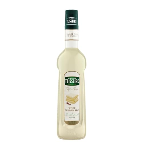 Mathieu Teisseire Weiße-Schokoladen-Sirup, Für Getränke, Erfrischungsgetränke, Cocktails, Kaffee und Desserts, 70cl Flasche von Mathieu Teisseire