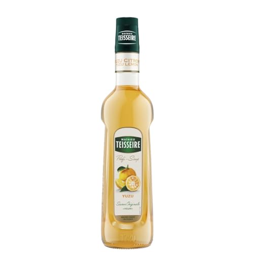 Mathieu Teisseire Zitronen-Yuzu-Sirup, für Getränke, Erfrischungsgetränke, Cocktails und Desserts, 70cl Flasche von Mathieu Teisseire