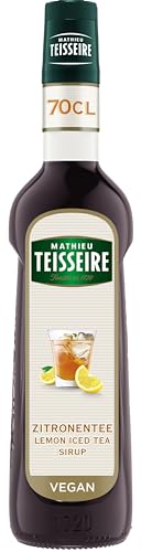 Mathieu Teisseire Basilikum Sirup, für Getränke, Erfrischungsgetränke, Cocktails und Desserts, Flasche 70 cl von Mathieu Teisseire
