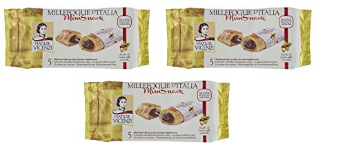 3x Matilde Vicenzi millefoglie Mini snack nocciola Haselnuss 125g kekse 3x Matilde Vicenzi millefoglie Mini snack nocciola Haselnuss 125g kekse von Matilde Vicenzi