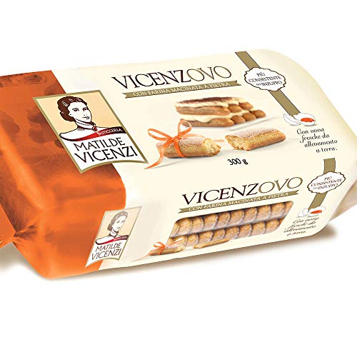 6x Matilde Vicenzi Savoiardi Vicenzovo Kekse für kuchen tiramisù Löffelbiskuits 300g von Matilde Vicenzi