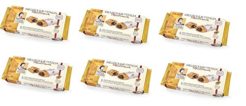 6x Matilde Vicenzi millefoglie Mini snack nocciola Haselnuss 125g kekse von Matilde Vicenzi