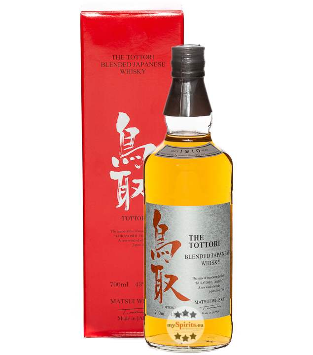 The Tottori Blended Japanese Whisky (43 % Vol., 0,7 Liter) von Matsui Whisky - Kurayoshi Distillery