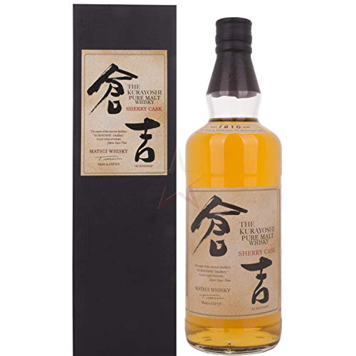 Matsui Whisky THE KURAYOSHI Pure Malt Whisky SHERRY CASK 43,00% 0,70 Liter von Matsui Whisky
