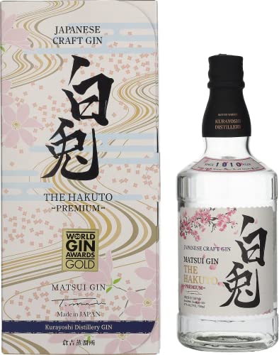 Matsui Gin THE HAKUTO Premium 47% Vol. 0,7l in Geschenkbox von Matsui