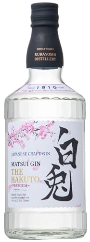 Matsui Gin THE HAKUTO Premium 47% Vol. 0,7l in Geschenkbox von Kurayoshi