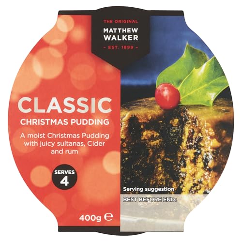 Matthew Walker Classic Christmas Pudding, 400 g (1er Pack) von Matthew Walker