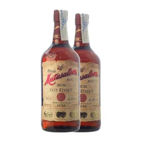 Rum Matusalem Große Reserve 15 Jahre 70 cl (Schachtel mit 2 Flaschen von 70 cl) von Matusalem & Co