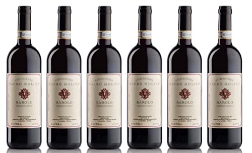 6x 0,75l - 2018er - Mauro Molino - Barolo D.O.C.G. - Piemonte - Italien - Rotwein trocken 6x 0,75l - 2018er - Mauro Molino - Barolo D.O.C.G. - Piemonte - Italien - Rotwein trocken von Mauro Molino