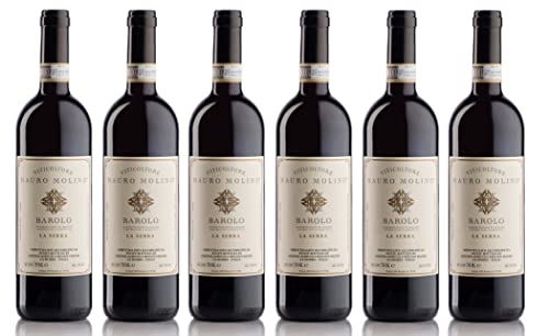 6x 0,75l - 2018er - Mauro Molino - La Serra - Barolo D.O.C.G. - Piemonte - Italien - Rotwein trocken 6x 0,75l - 2018er - Mauro Molino - La Serra - Barolo D.O.C.G. - Piemonte - Italien - Rotwein trocken von Mauro Molino