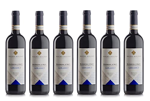 6x 0,75l - 2020er - Mauro Molino - LeRadici - Barbera d'Asti D.O.C.G. - Piemonte - Italien - Rotwein trocken von Mauro Molino