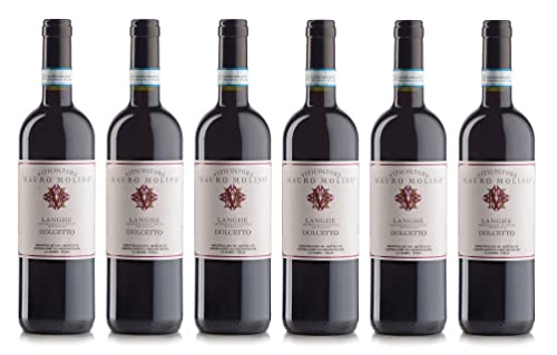 6x 0,75l - 2021er - Mauro Molino - Dolcetto Langhe D.O.C. - Piemonte - Italien - Rotwein trocken von Mauro Molino